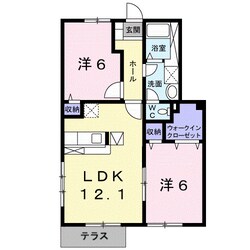 ロマネコンティⅢの物件間取画像